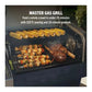 Ninja FlexFlame Gas BBQ Blue & Gold PG301UKBL