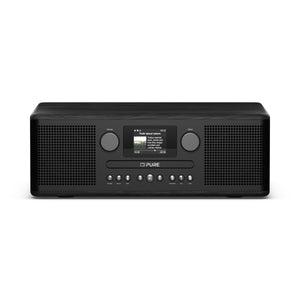 Pure CD-6 Hifi System with CD Player, Bluetooth & Radio Black