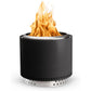 Solo Stove Bonfire 2.0 Fire Pit with Stand Black Ash