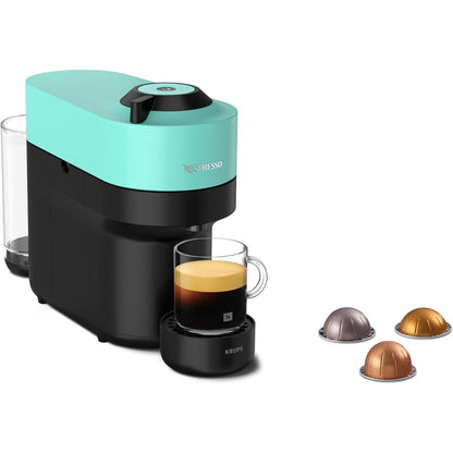 Nespresso Vertuo Pop Coffee Maker Mint by Krups