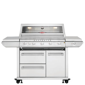 Beefeater 7000 Premium 5 Burner BBQ with Trolley & Side Burner