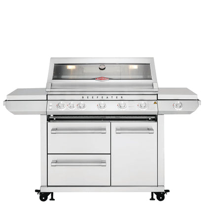 Beefeater 7000 Premium 5 Burner BBQ with Trolley & Side Burner