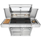 Beefeater 7000 Premium 5 Burner BBQ with Trolley & Side Burner