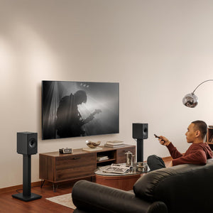 KEF Coda W Wireless HiFi Bookshelf Active Speakers