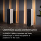 Q Acoustics M40 Active Floorstanding Speaker - Walnut
