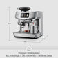 Sage Oracle Jet Coffee Machine Brushed Aluminum