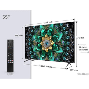 TCL 55Q6C 55" 4K QD-Mini LED UHD Smart Google TV