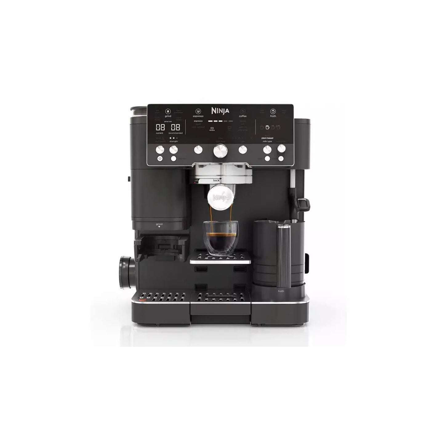 Ninja Luxe Cafe Premier Espresso Coffee Machine ES601BK Black