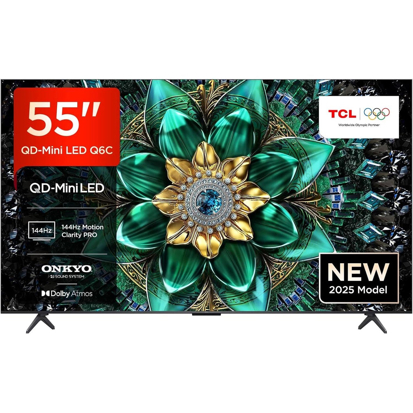 TCL 55Q6C 55" 4K QD-Mini LED UHD Smart Google TV