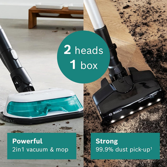 Bosch Unlimited Series 7 Cordless Stick Vacuum Cleaner with Mop-northXsouth Ireland