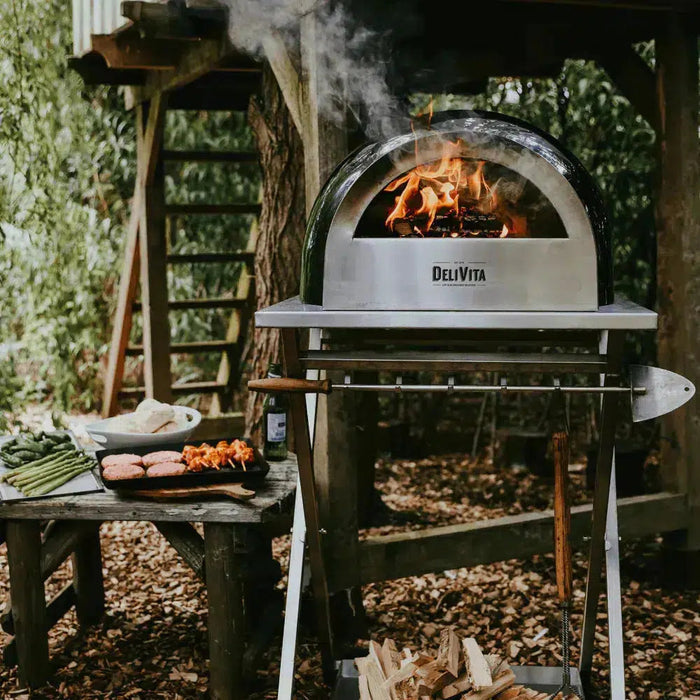 DeliVita Outdoor Pizza Oven Black-northXsouth Ireland