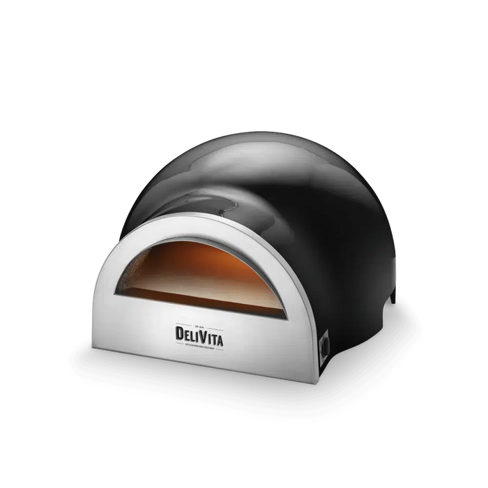 Delivita Eco Dual Fuel Pizza Oven Black Starter Bundle-northXsouth Ireland