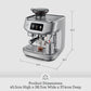Sage Oracle Dual Boiler Coffee Machine Black Truffle