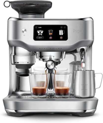 Sage Oracle Dual Boiler Coffee Machine Steel