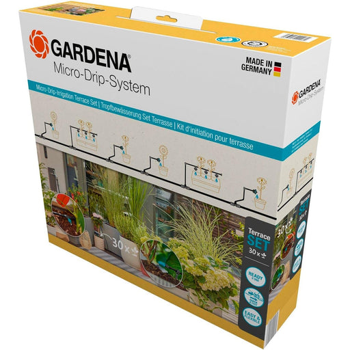 Gardena Micro-Drip-Irrigation Terrace Set (30 plants)-northXsouth Ireland