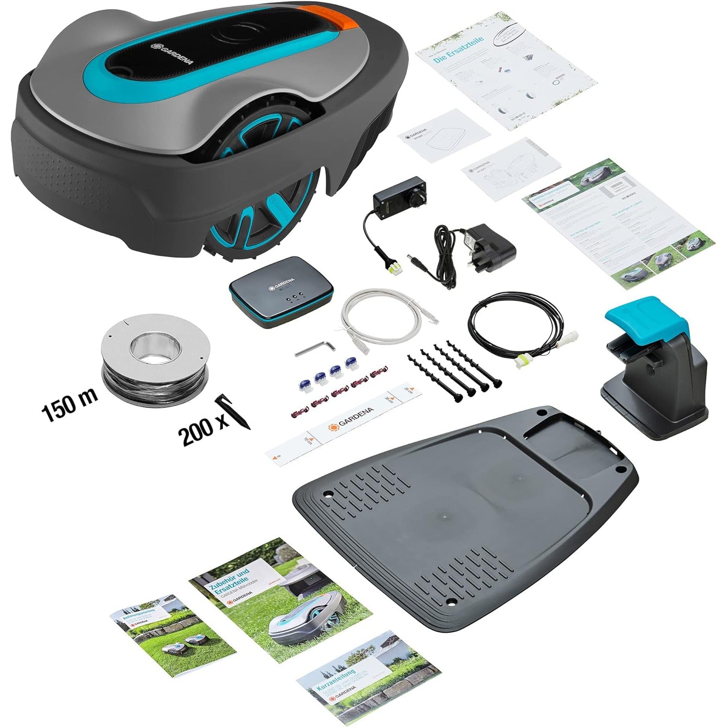 Gardena Smart Sileno City Robotic Lawnmower 500m2 2024-northXsouth Ireland