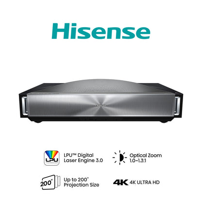 Hisense PX4 Pro PX4TUKPRO 4K RGB Triple Laser Ultra Short Throw Projector
