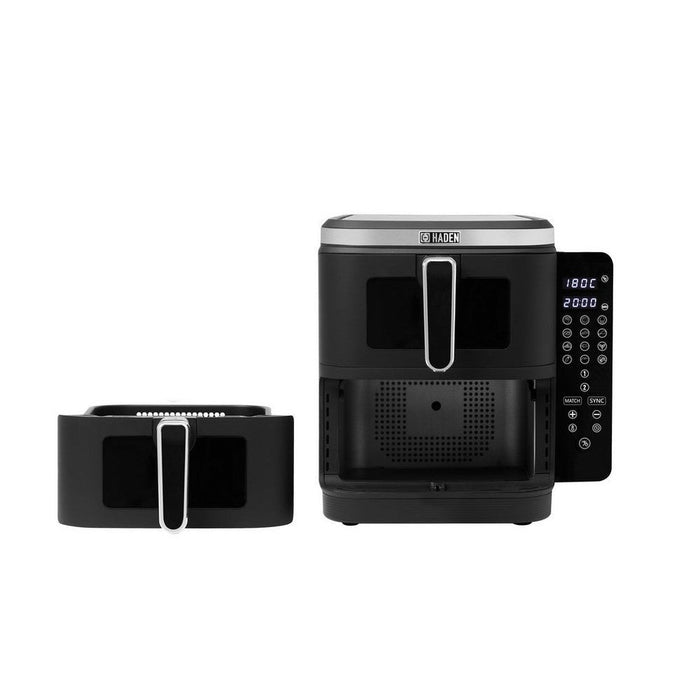 Haden 11L Double Stack Air Fryer Dual Drawer - Black-northXsouth Ireland