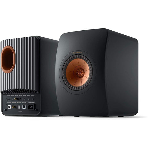 KEF LS50 Wireless 2 Active Speaker Pair Black-northXsouth Ireland