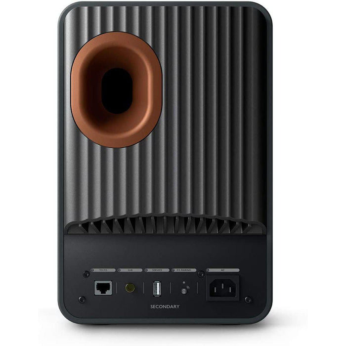 KEF LS50 Wireless 2 Active Speaker Pair Black-northXsouth Ireland