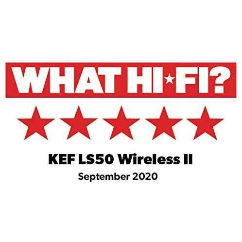 KEF LS50 Wireless 2 Active Speaker Pair Black-northXsouth Ireland