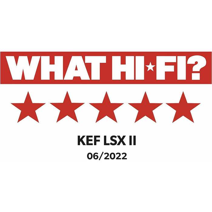 KEF LSX 2 Active Speaker Pair, Black-northXsouth Ireland