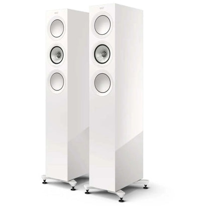 KEF R5 META Floorstanding Speaker Pair White