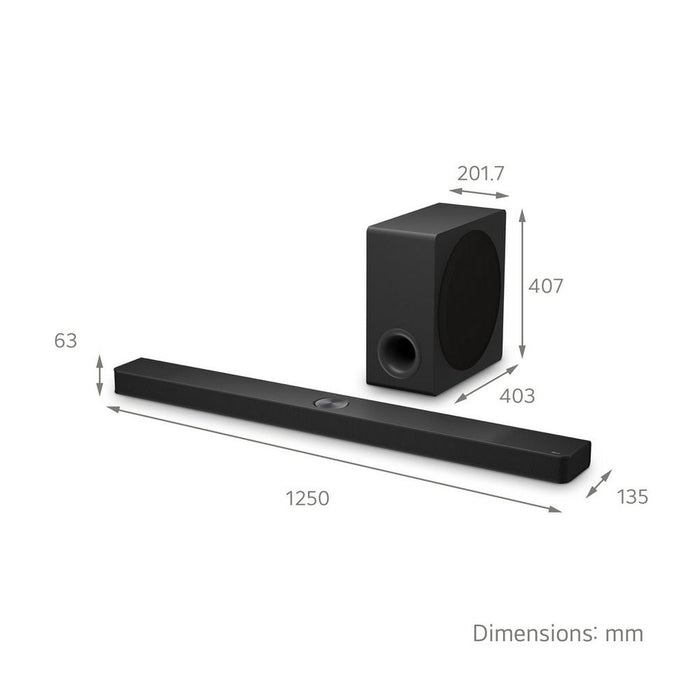 LG US90TY 5.1.3 ch Dolby Atmos Soundbar & Subwoofer-northXsouth Ireland