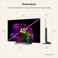 LG OLED48G66LS 48" G6 OLED evo AI 4K Smart TV