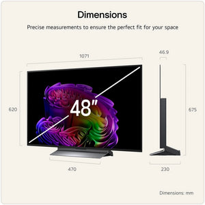 LG OLED48G66LS 48" G6 OLED evo AI 4K Smart TV