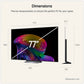LG OLED77C66LB 77" C6 OLED evo AI 4K Smart TV 2026