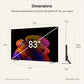 LG OLED83B6ELB 83" B6E 4K OLED AI Smart TV
