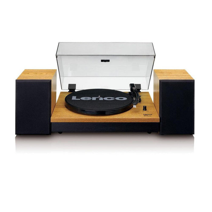 Lenco LS-300 Turntable with Bluetooth Speakers - Oak-northXsouth Ireland