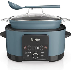 Ninja MC1001UK Foodi Possible Cooker 8-in-1 Slow Cooker -Sea Salt Grey