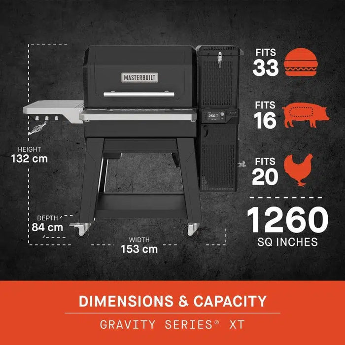 Masterbuilt Gravity XT Charcoal Grill & Smoker-northXsouth Ireland