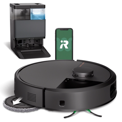 iRobot Roomba Plus 505 Combo Robot + Auto Dock Black