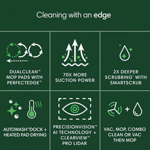 iRobot Roomba Plus 505 Combo Robot + Auto Dock Black