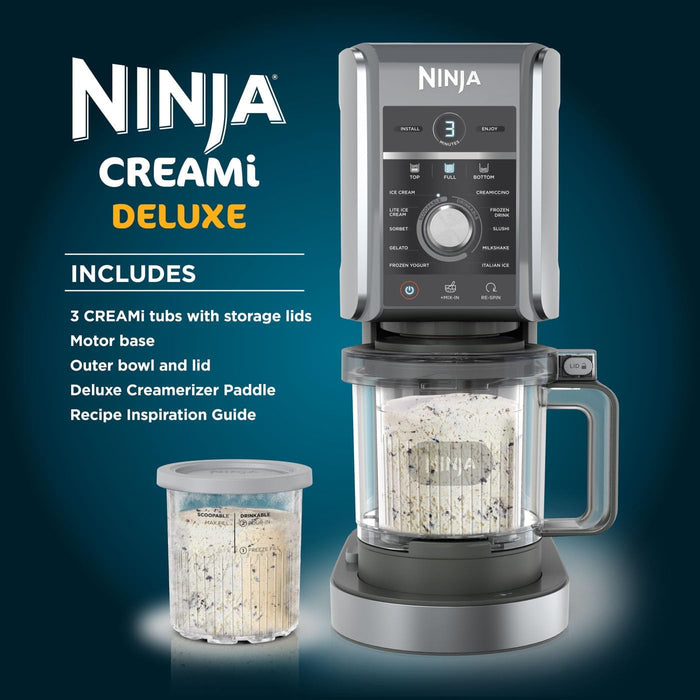 Ninja Creami Deluxe Ice Cream Maker - NC501UK-northXsouth Ireland