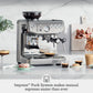 Sage Barista Express Impress Coffee Machine Steel