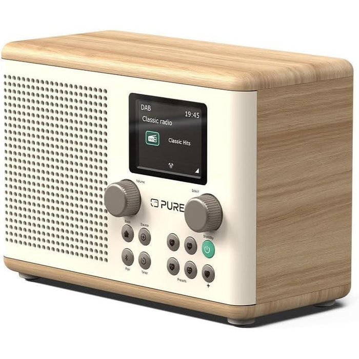 Pure H4 DAB Radio with Bluetooth Oak-northXsouth Ireland