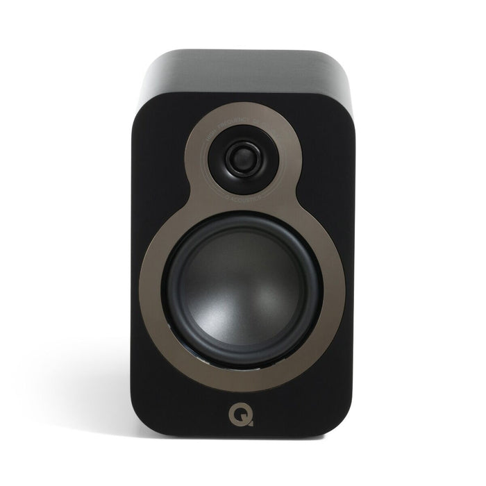 Q Acoustics 3020c Bookshelf Speakers Black-northXsouth Ireland