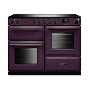 Rangemaster Aura AURAO110EIPPLM/YX1 110cm Induction Range Cooker Plum - Onyx