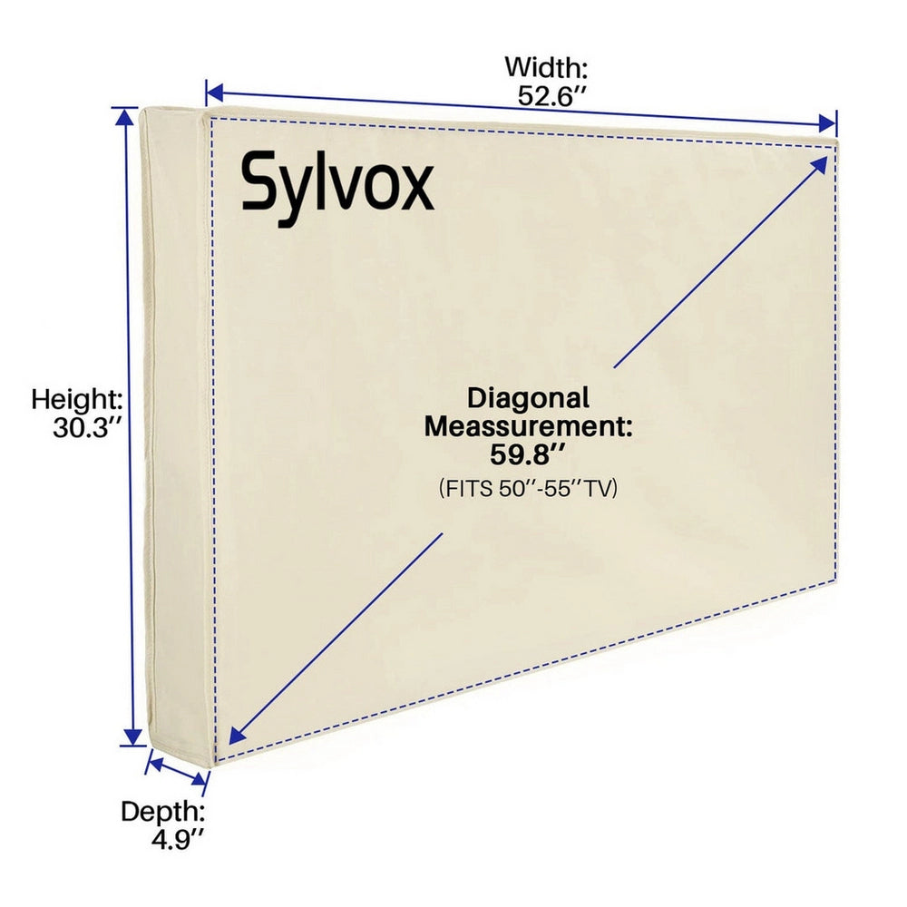 Sylvox Outdoor TV Cover for 50-55" TVs