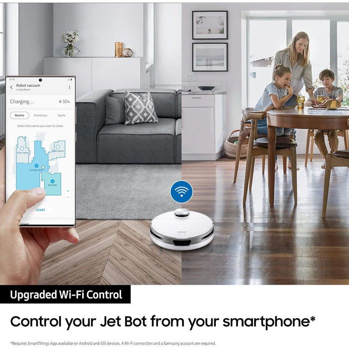 Samsung Jet Bot+ Robotic Vacuum Cleaner with Auto Disposal-northXsouth Ireland