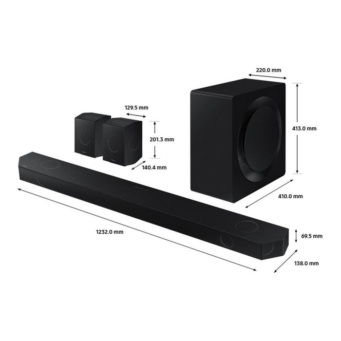 Samsung Q990D Soundbar & Wireless Subwoofer 11.1.4ch-northXsouth Ireland