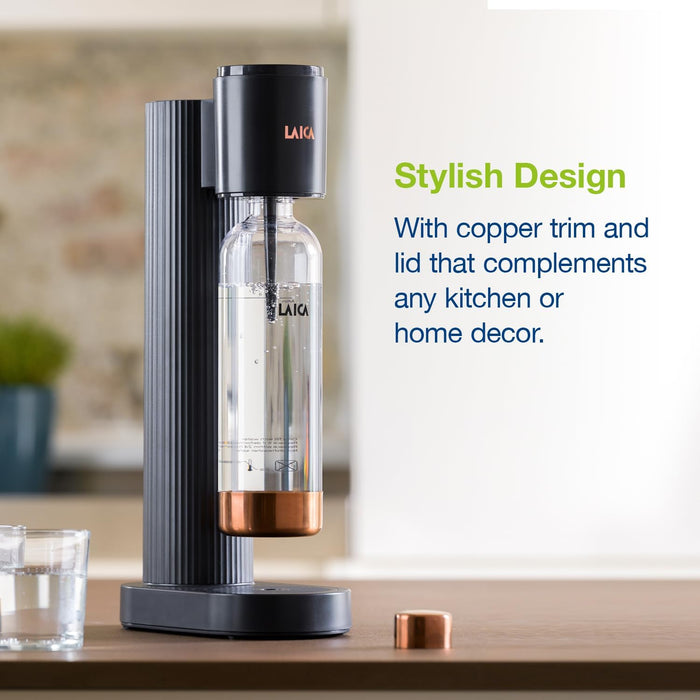 Sodastream Sparkling Soda Water Maker by Laica Black-northXsouth Ireland