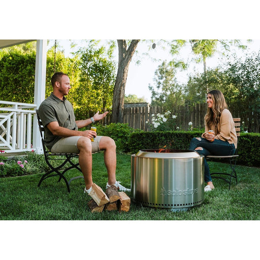 Solo Stove Yukon 2.0 Firepit with Stand Stainless Steel-northXsouth Ireland