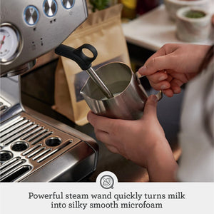 Sage Barista Express Impress Coffee Machine Steel