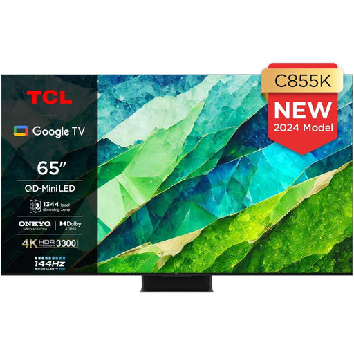 TCL 65C855K 65" QLED Mini LED Smart TV 2024-northXsouth Ireland