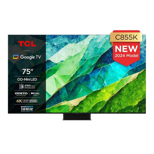 TCL 75C855K 75" 4K QLED Smart TV-northXsouth Ireland